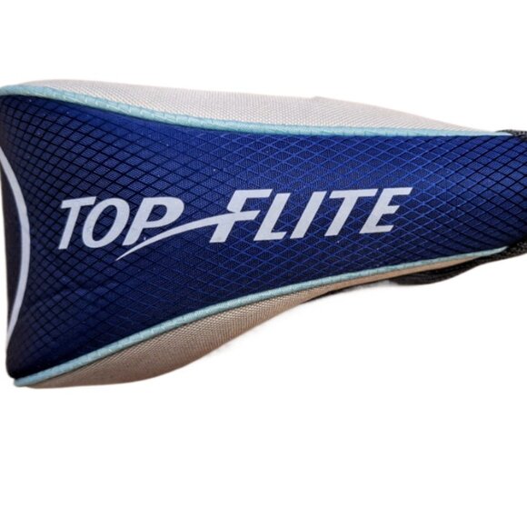 Top Flite #3 Wood Head Dark Blue White Cover Excellent - Picture 6 of 7